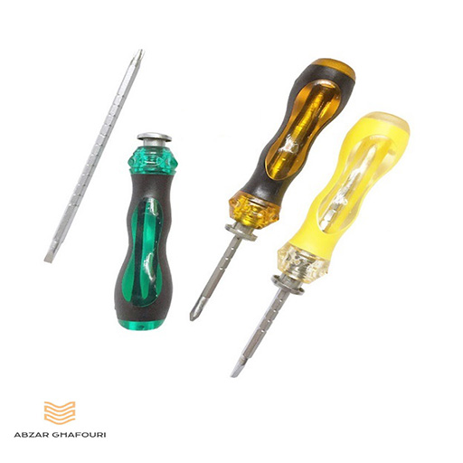 Colored double-sided screwdriver