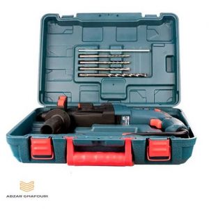 دریل بتن کن 28 میلی متری 850 وات رونیکس مدل 2700 در جعبه باز