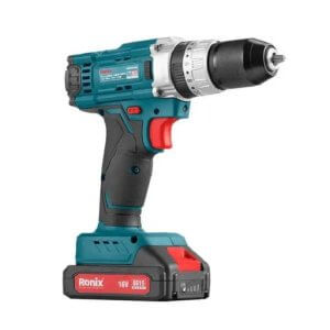 دریل پیچ گوشتی شارژی 16 ولت رونیکس مدل 8615 از سمت چپ