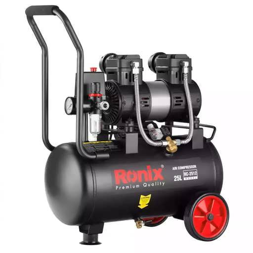 کمپرسور باد 25 لیتری بی صدا رونیکس مدل RC-2512