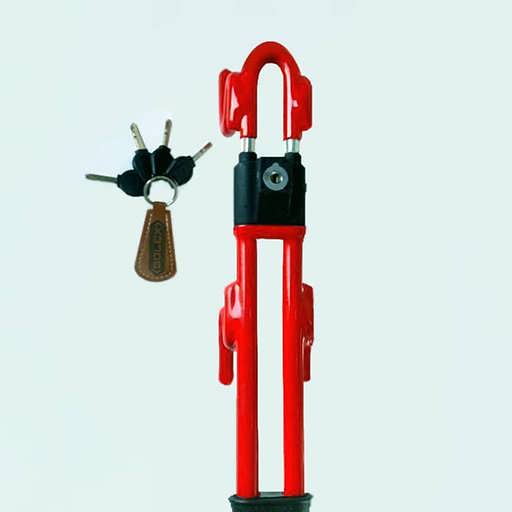 قفل فرمان دوبل ضد اسید و ضد برش سولکس