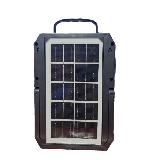 چراغ شارژی با پنل خورشیدی دات مدل DT-915P از پشت