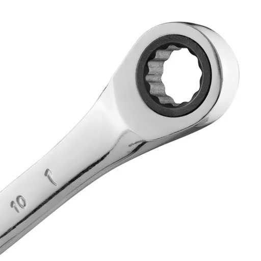 آچار یک سر جغجغه یک سر تخت سایز 10 رونیکس مدل 2160 از نزدیک