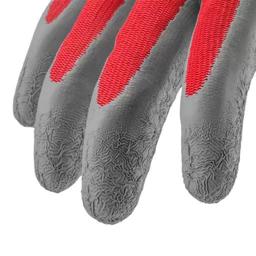 دستکش ایمنی لاتکس کف مواد رونیکس مدل RH-9005 از نزدیک