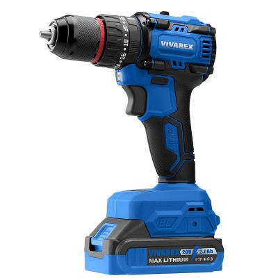 دریل شارژی چکشی ۲۰ ولت براشلس ویوارکس مدل VR2010V-IBL